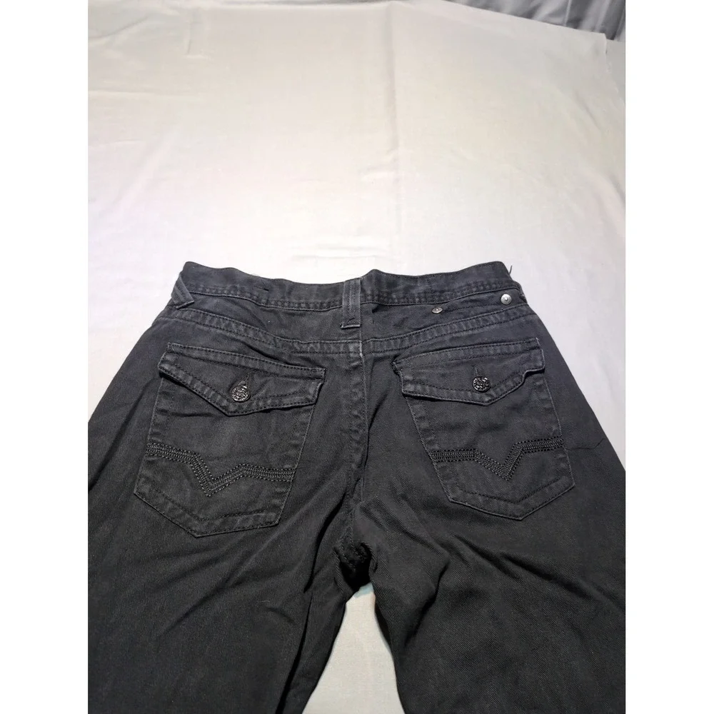 Mecca Classic Fit Jeans Mens Size‎ 34x32 Black Denim Straight Leg
